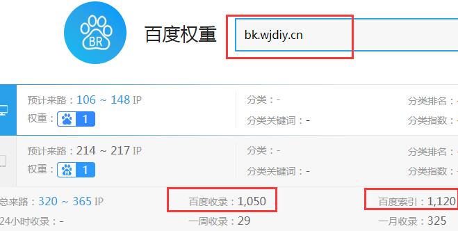 博客收錄網(wǎng)站的百度收錄量與百度索引量的區(qū)別不同